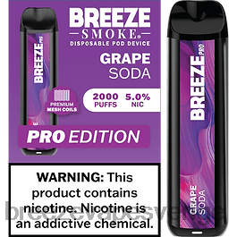 Breeze Vape Pro - Breeze Pro 2000 bloss H68L025 druvläsk