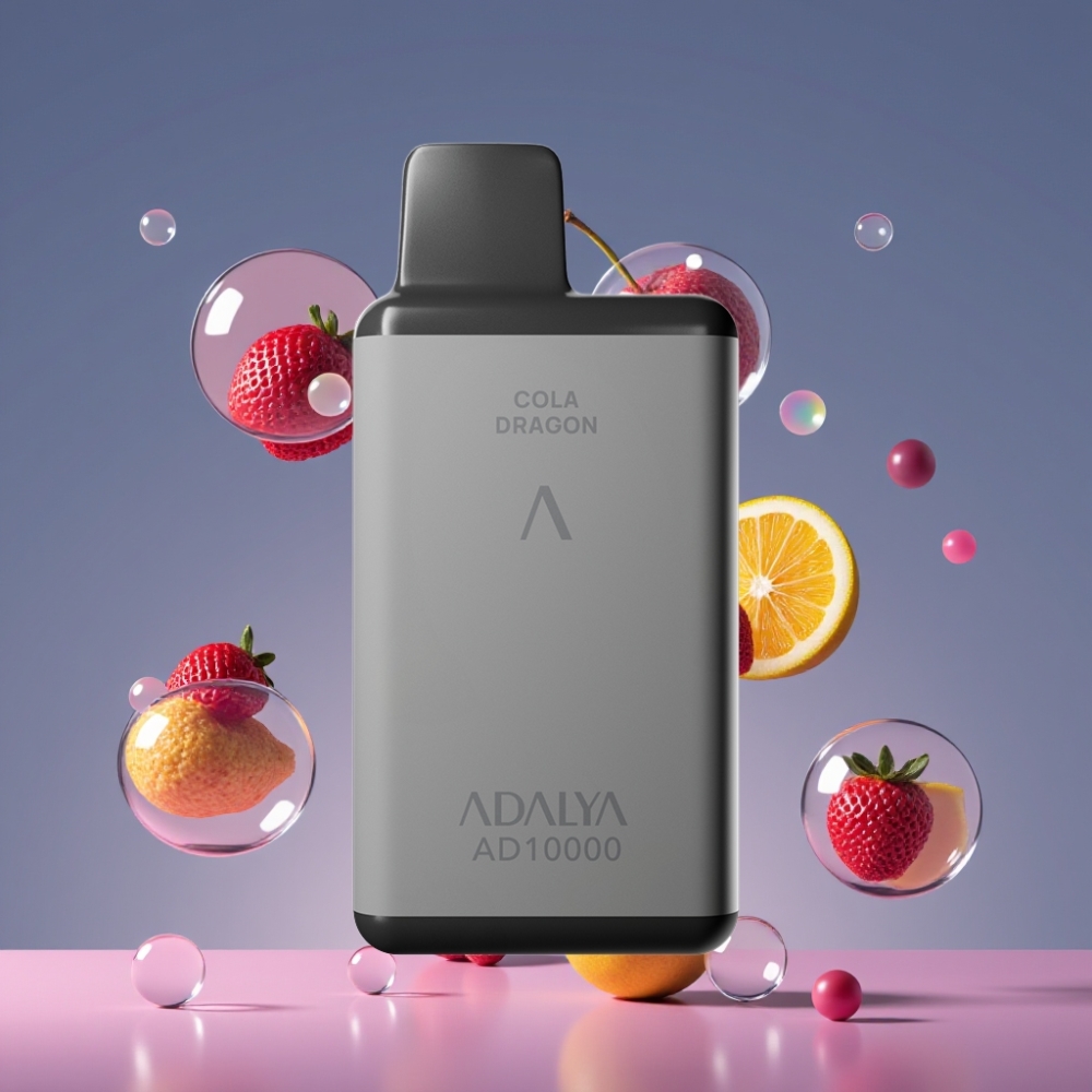 Partihandel Sverige Adalya AD 10000 Puffs Berlin Natt AD Rymdgrå USB-C 14ml