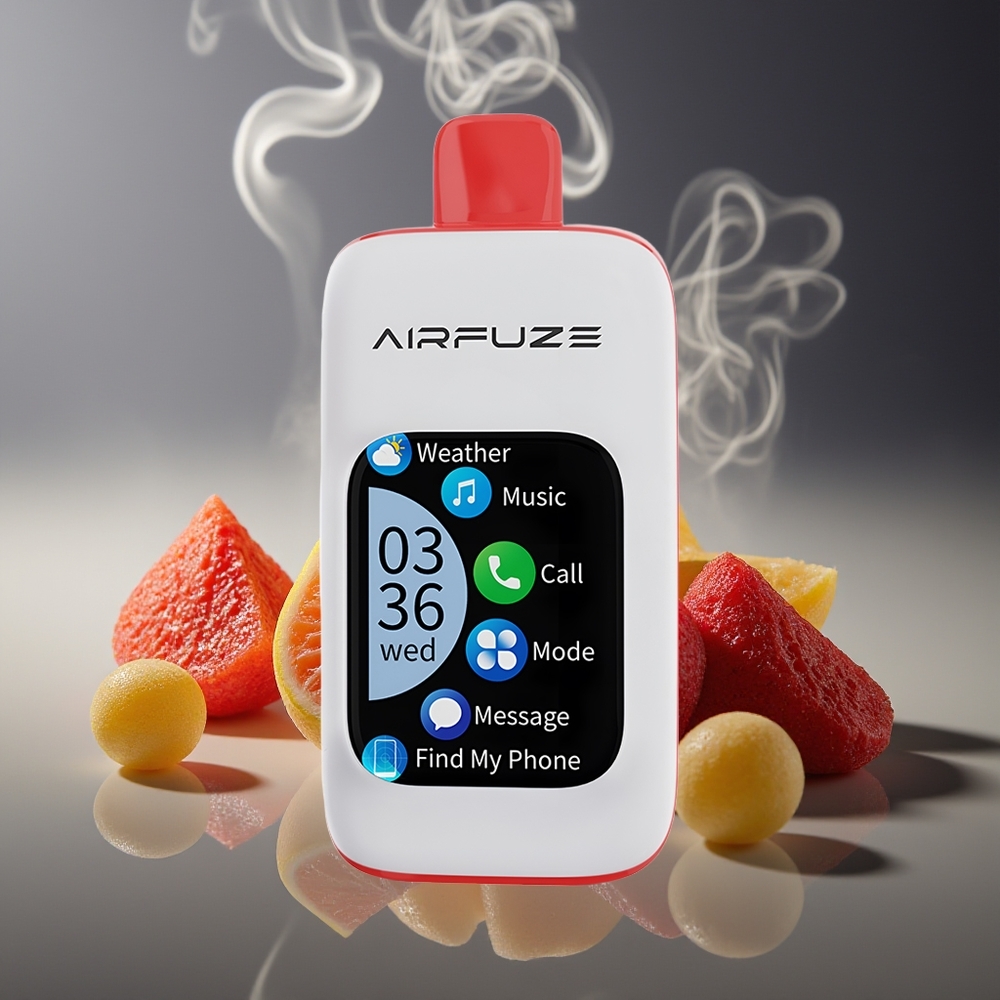 Partihandel Sverige AirFuze Smart 30000 Puffs Sur Godisgummi TFT 900mAh Type-C