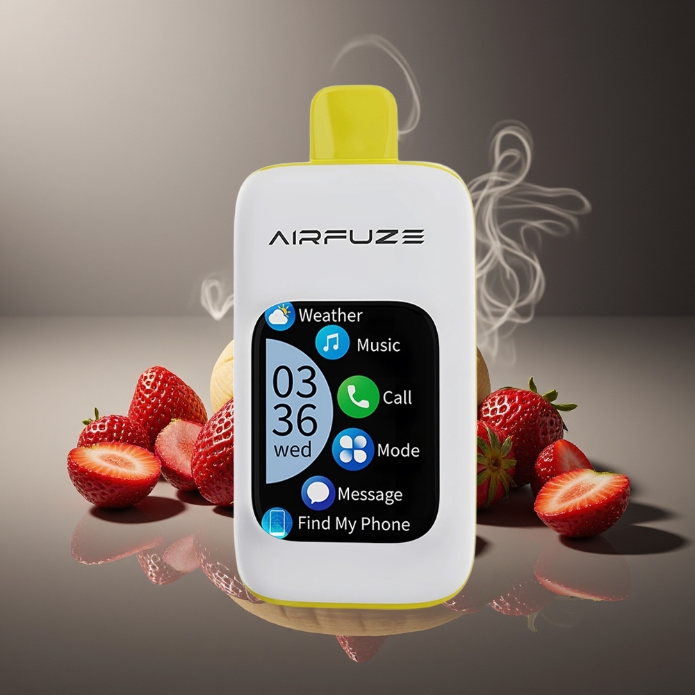Partihandel Sverige AirFuze Smart Pro 40000 Puffs 900mAh 20ML Jordgubb Banan