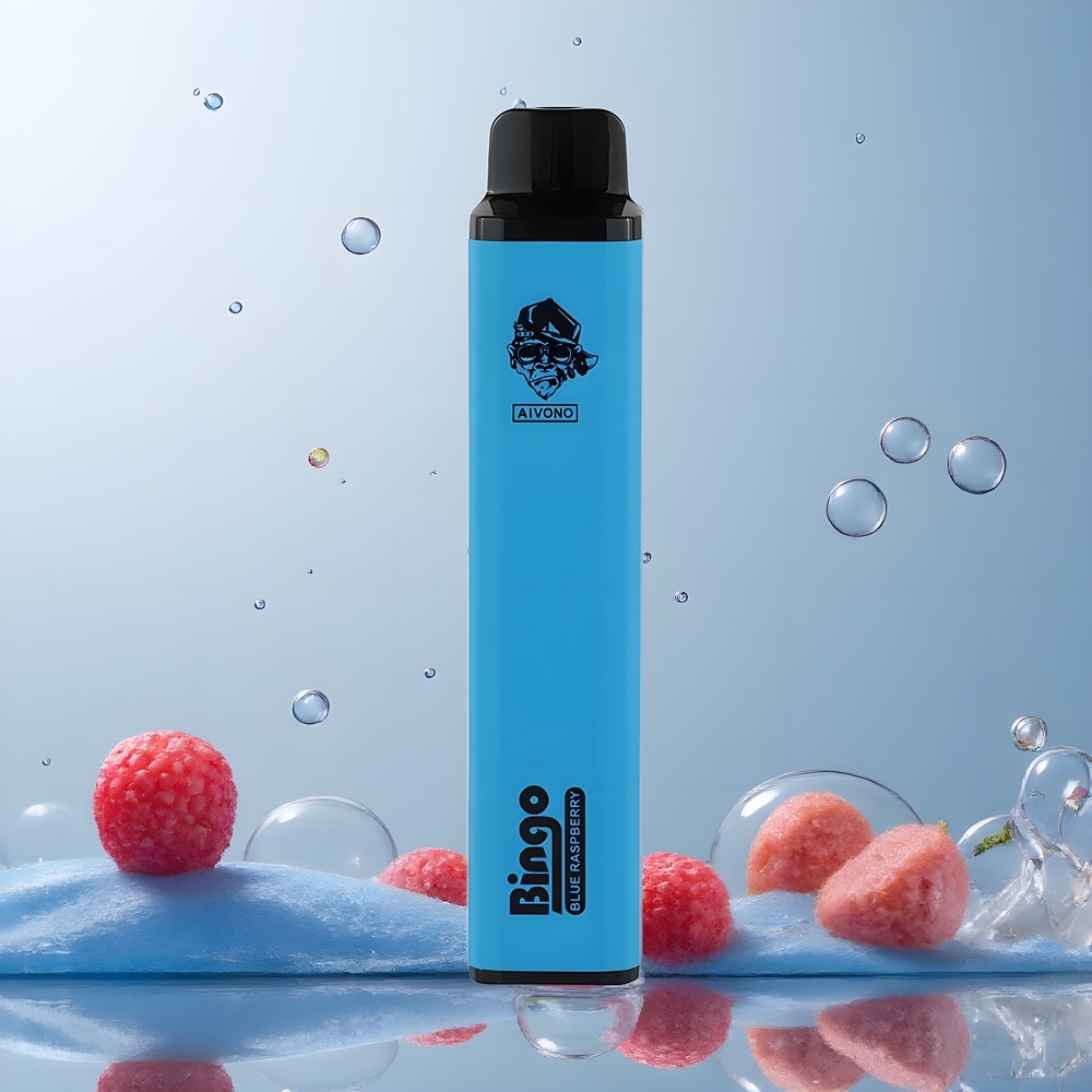 Partihandel Sverige Aivono AIM BINGO 4000 Puffs Blå Hallon 10mL 1000mAh