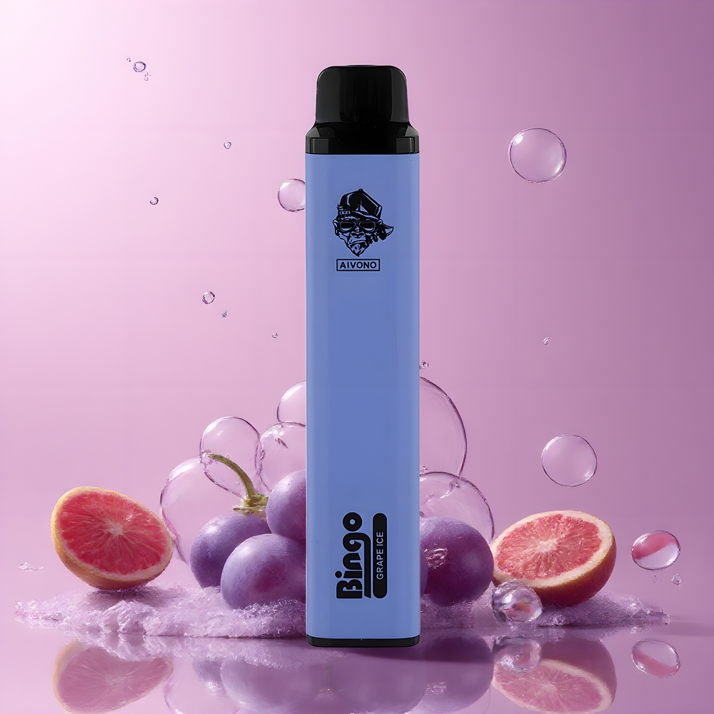 Partihandel Sverige Aivono AIM BINGO 4000 Puffs Engångs E-cig Vindruva Is