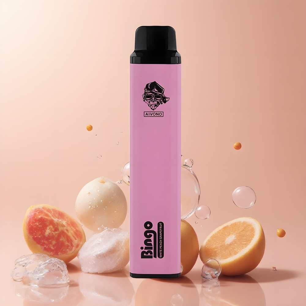 Partihandel Sverige Aivono AIM BINGO 4000 Puffs Vit Persika Grapefrukt Vape 10mL 1000mAh