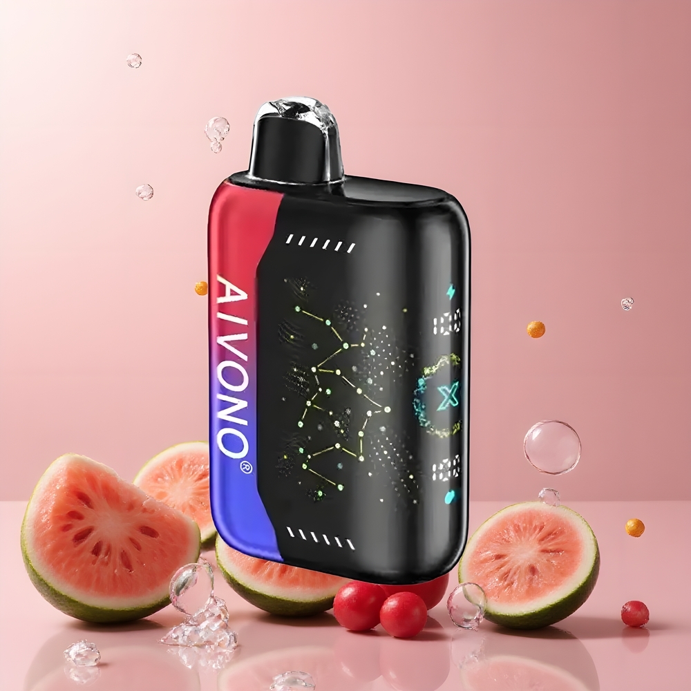 Partihandel Sverige Aivono AIM BOOM 25000 Puffs Frostig Vattenmelon Körsbär 28ml 650mAh