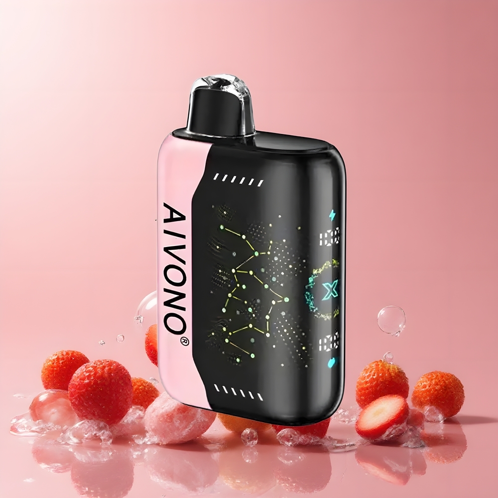 Partihandel Sverige Aivono AIM BOOM 25000 Puffs Jordgubb B Pop 28ml 650mAh 1.2ohm