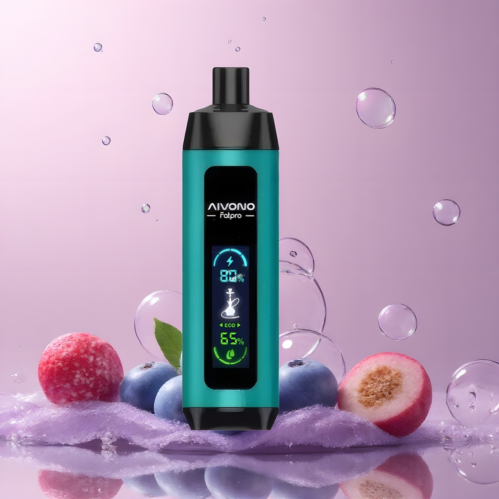 Partihandel Sverige Aivono AIM FATPRO 22000 Blåbär 28ml 5% Nicotine 600mAh