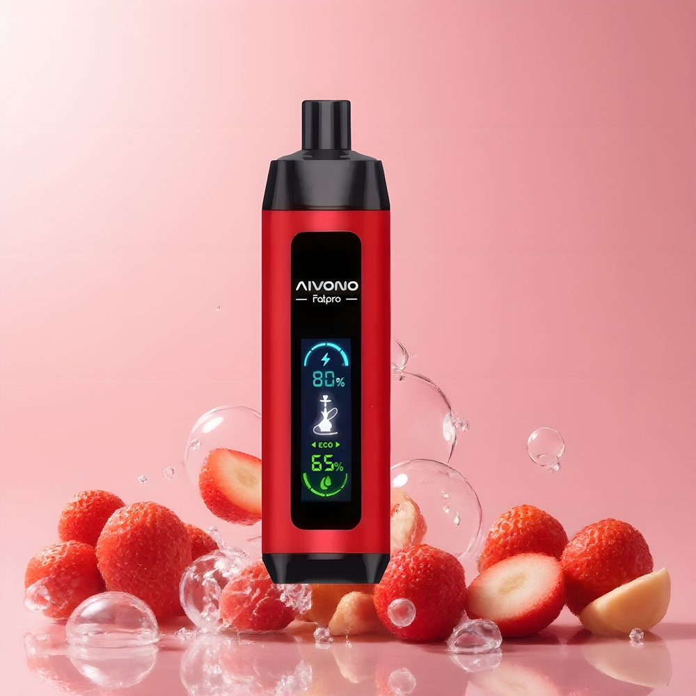 Partihandel Sverige Aivono AIM FATPRO 22000 Puffs Jordgubb Punch 28ml 600mAh 0%