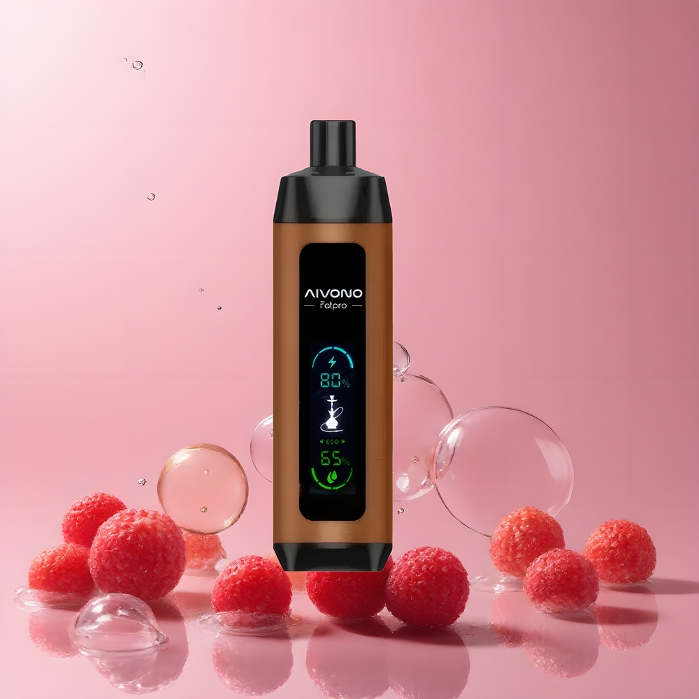 Partihandel Sverige Aivono Aim FATPRO 22000 Puffs 28ml 600mAh Chrry Hallon Vape