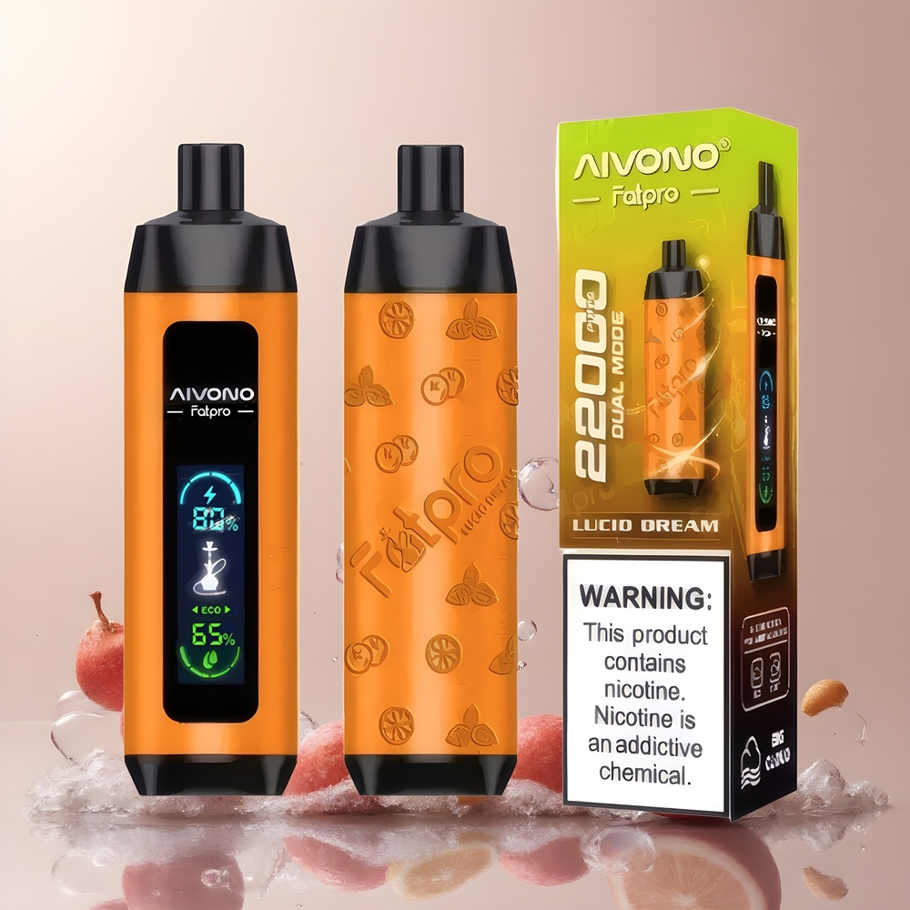 Partihandel Sverige Aivono Aim FATPRO 22000 Puffs Laddad Dröm Nikotin 5% 28ml
