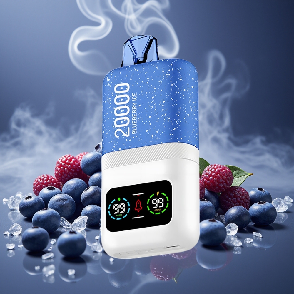Partihandel Sverige Aivono AIM MAGIC 20000 Puffs 26ml Bluåris Dual Mesh LCD Typ-C Laddbar