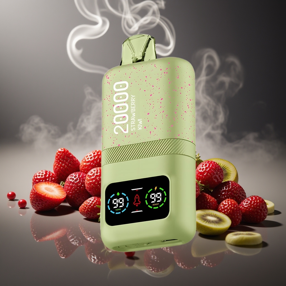 Partihandel Sverige Aivono AIM MAGIC 20000 Puffs Dual Mesh Jordgubbe Kiwi