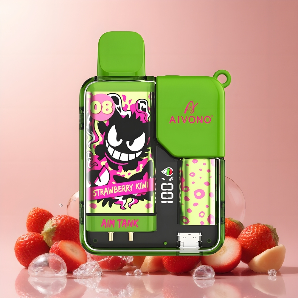 Partihandel Sverige Aivono AIM-TANK 9500 Puffs 18ml Jordgubbe Liwi