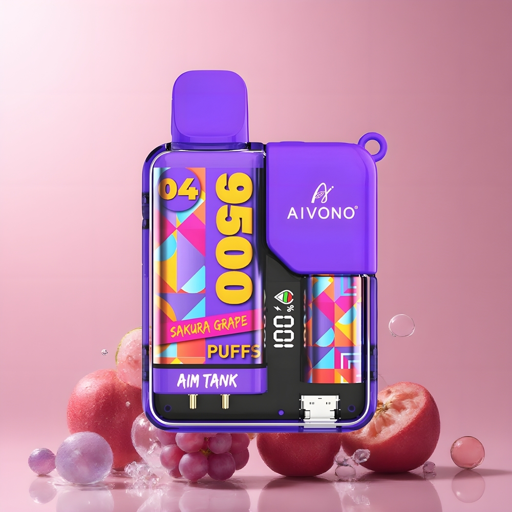 Partihandel Sverige Aivono AIM-TANK 9500 Puffs 18ml Sakura Vindruva