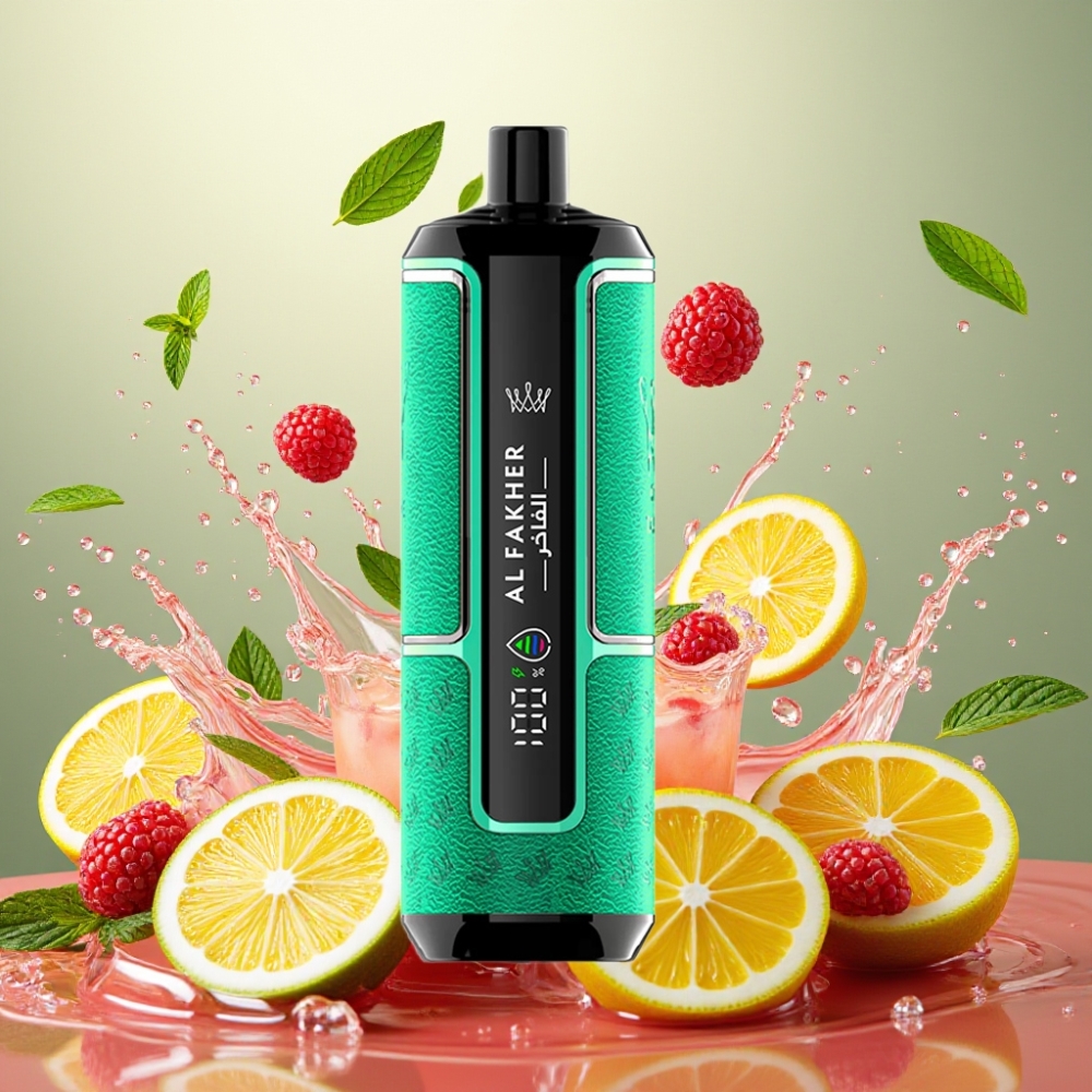 Partihandel Sverige Al Fakher Crown Bar 15K Hypermax Engångs Vape Citron Mynta 22ml 600mAh