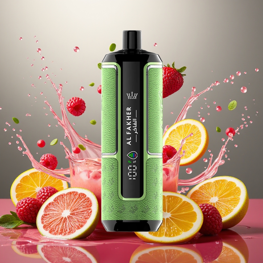 Partihandel Sverige Al Fakher Crown Bar 15K Hypermax Engångs Vape Kit Ljus Dröm 22ml 600mAh Type-C 20mg DTL