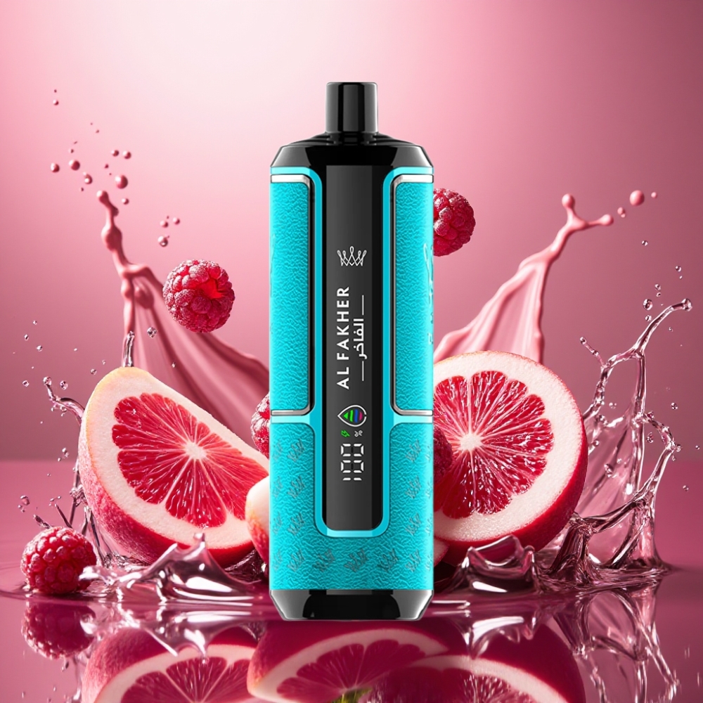 Partihandel Sverige Al Fakher Crown Bar 15K Hypermax Engångs Vape Kit Svartvinbär Mynta