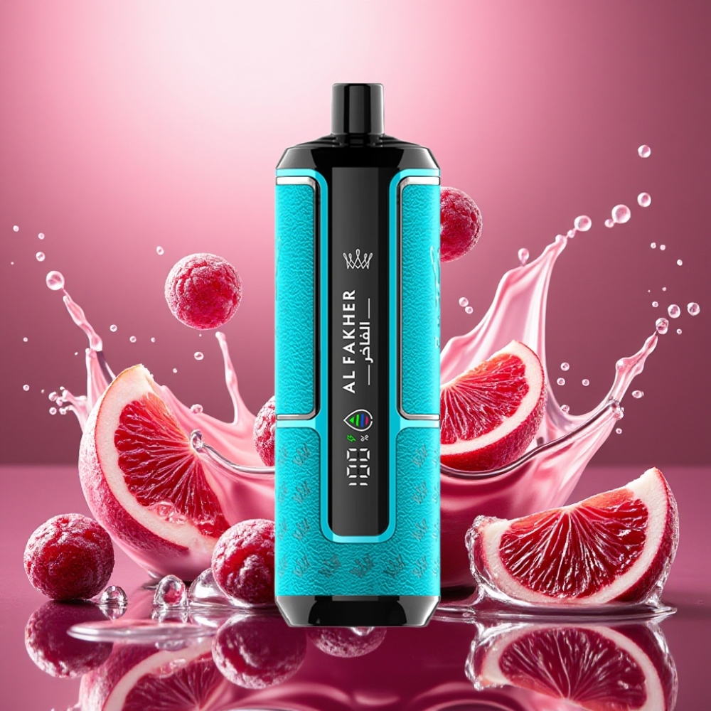 Partihandel Sverige Al Fakher Crown Bar 15K Hypermax Engångs Vape Svartvinbär Is