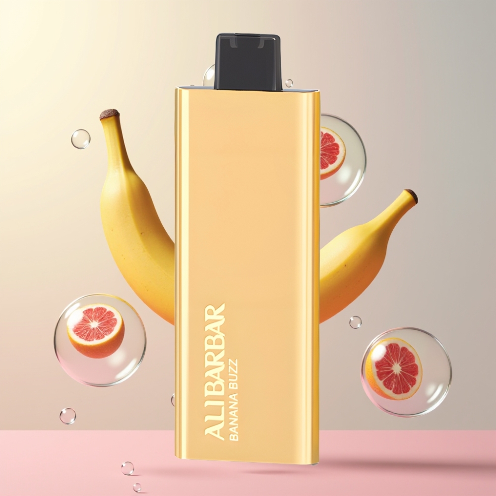 Partihandel Sverige Alibarbar Pandora 7000 17ml Banan Buzz Vape
