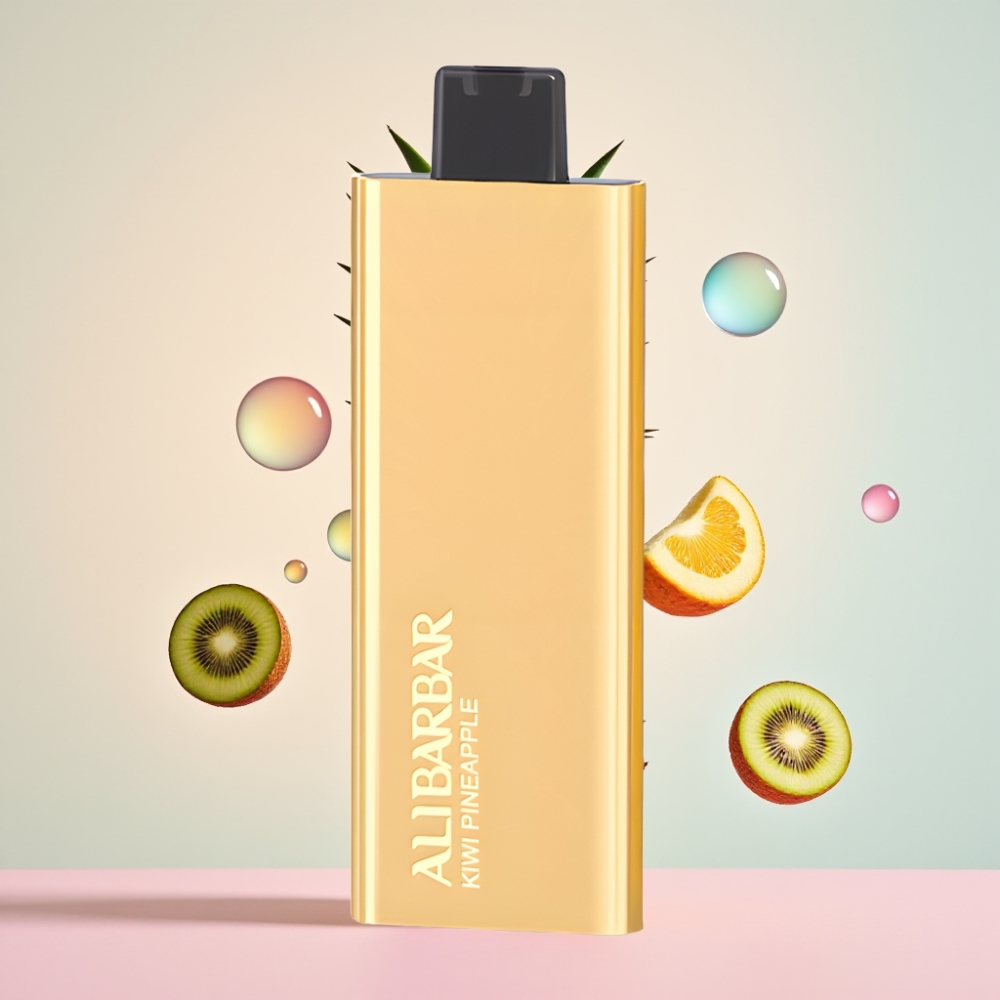 Partihandel Sverige Alibarbar Pandora 7000 Puffs Engångsvape Kiwi Ananas 17ml 1.0Ohm