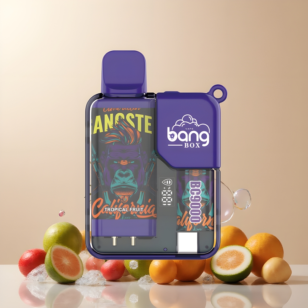 Partihandel Sverige Bang Box 9000 Puffs Tropisk Frukt 14ml 650mAh Type-C