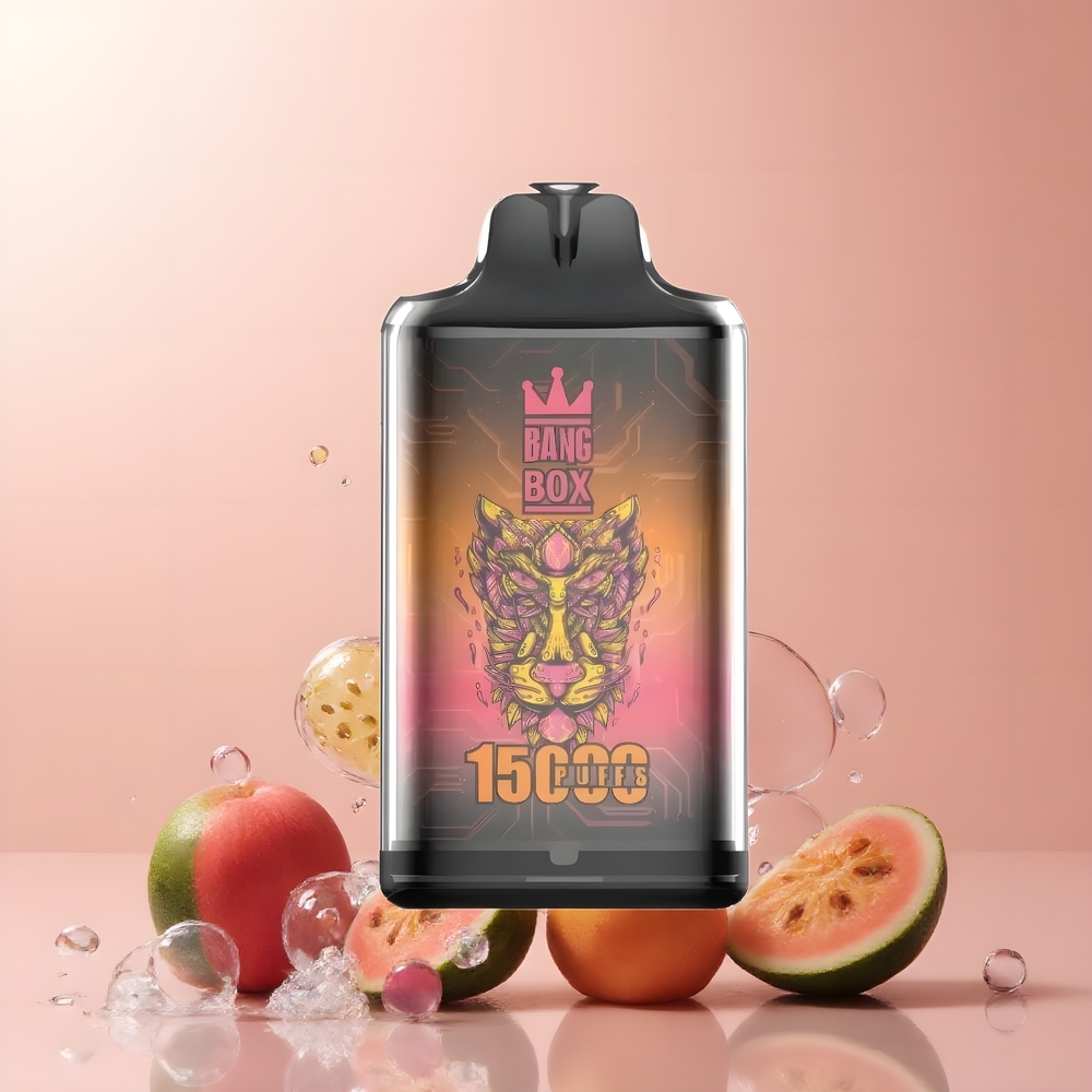 Partihandel Sverige Bang Box King 15000 Puffs Engångs Vape Mango Persika Vattenmelon 23ml 650mAh