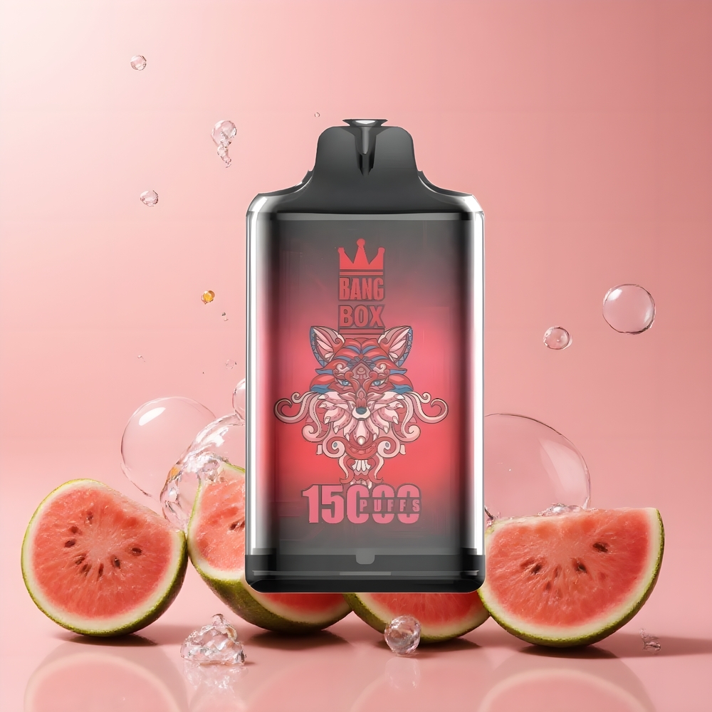 Partihandel Sverige Bang Box King 15000 Puffs Engångs Vattenmelonis Batteri 650mAh 23ml