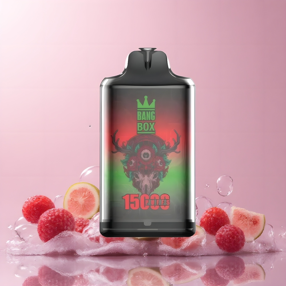 Partihandel Sverige Bang Box King 15000 Puffs Engångsvape Trebärsis 23ml 5% TYPE-C