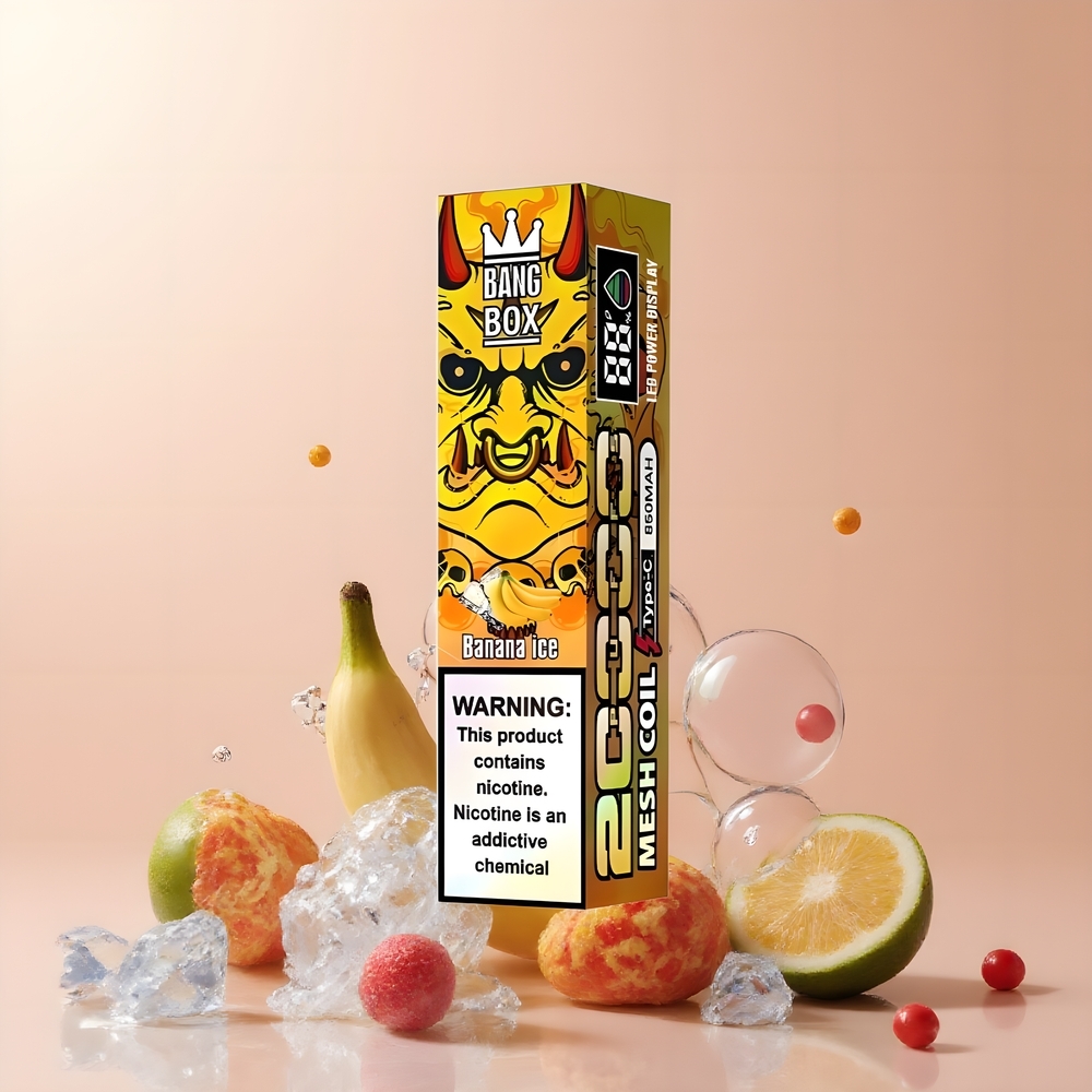 Partihandel Sverige Bang Box King 20000 Puffs Engångs Vape Bananis
