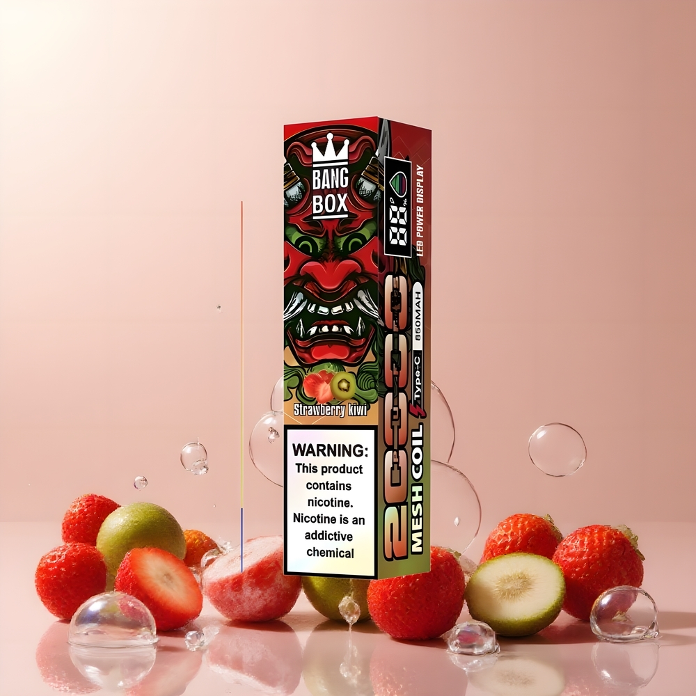Partihandel Sverige Bang Box King 20000 Puffs Engångs Vape Jordgubb Kiwi 35ml 850mAh