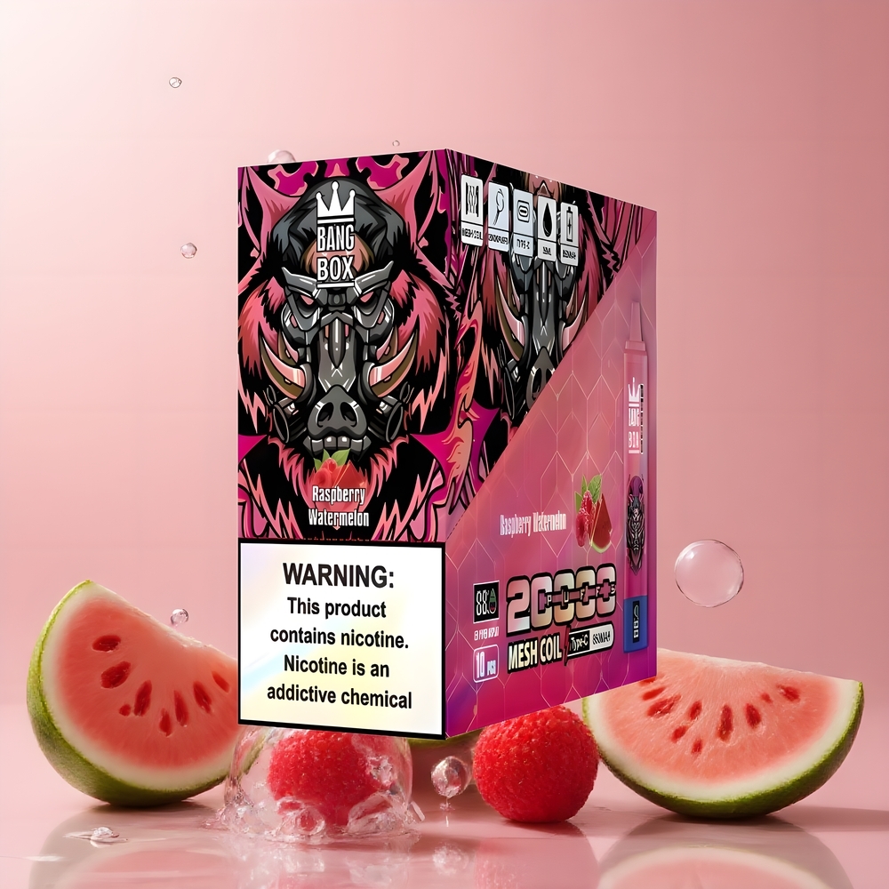 Partihandel Sverige Bang Box King 20000 Puffs Vape Hallon Vattenmelon 35ml 850mAh