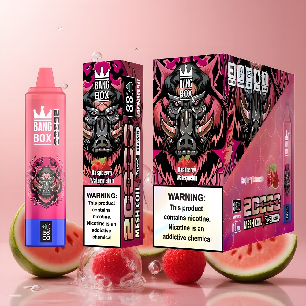 Partihandel Sverige Bang Box King 20000 Puffs Vape Hallon Vattenmelon 35ml 850mAh