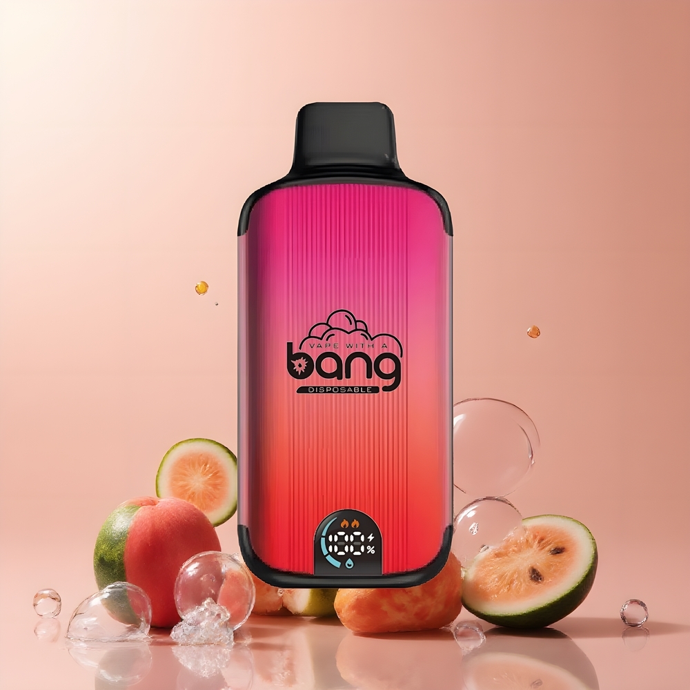 Partihandel Sverige Bang 20000 Puffs Engångs Vape Mango Persika Vattenmelon 13400 Battery Dual Mesh