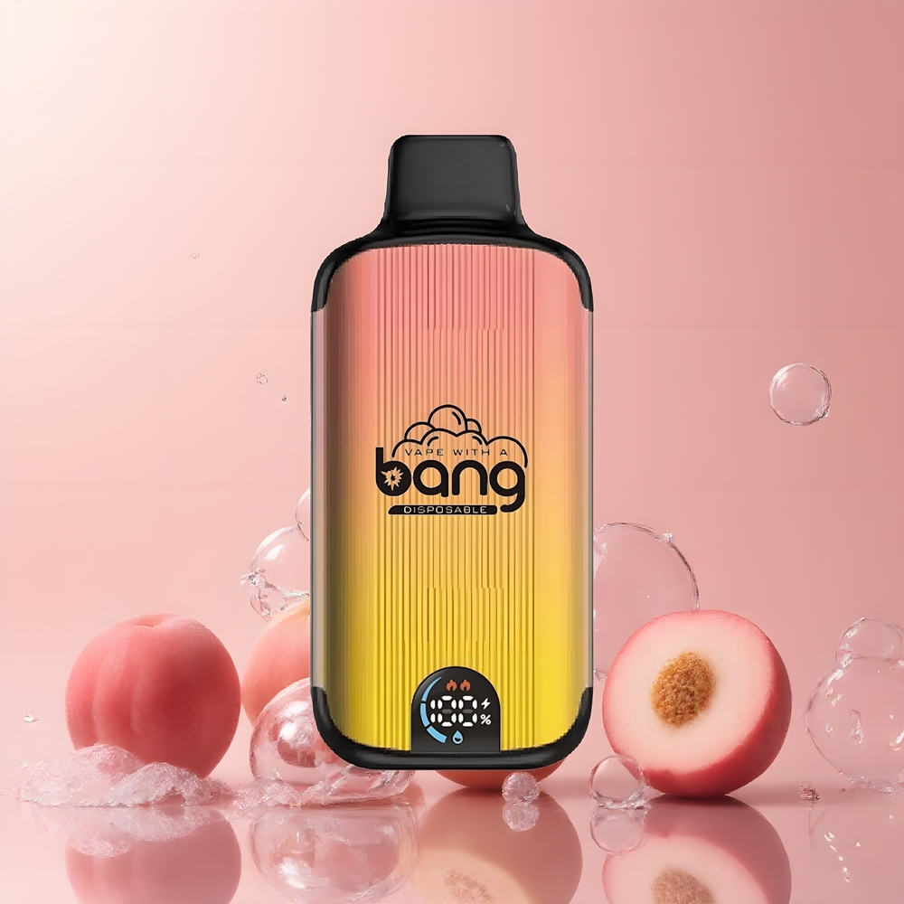 Partihandel Sverige Bang 20000 Puffs Engångsvape Persika Is Dual Mesh 13400mAh