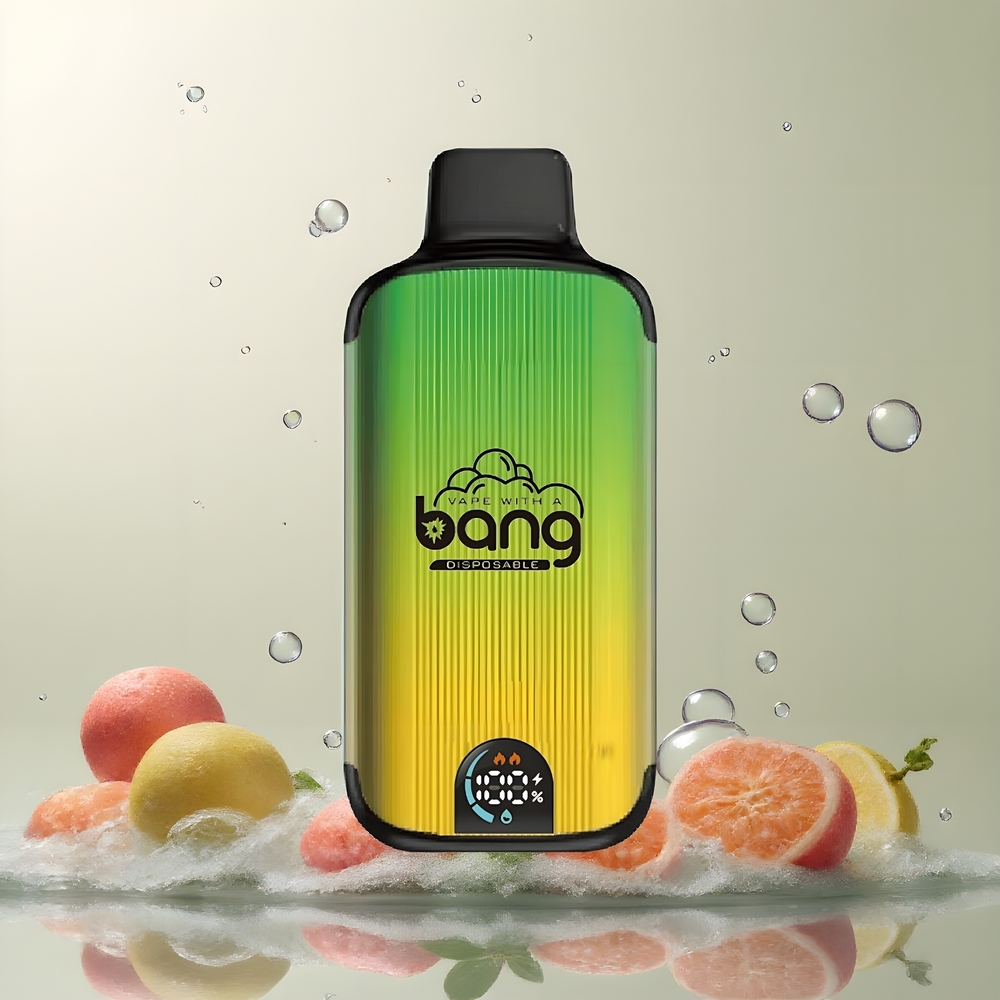 Partihandel Sverige Bang 20000 Puffs Mynta 13400 Battery Smart Screen