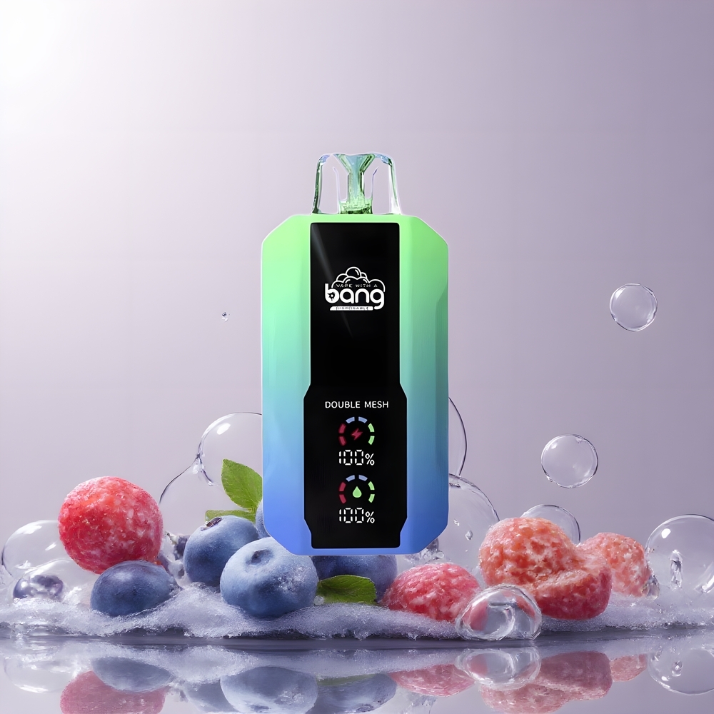 Partihandel Sverige Bang 25000 Puffs Blåbär Mynta 650mAh Type-C 30ml