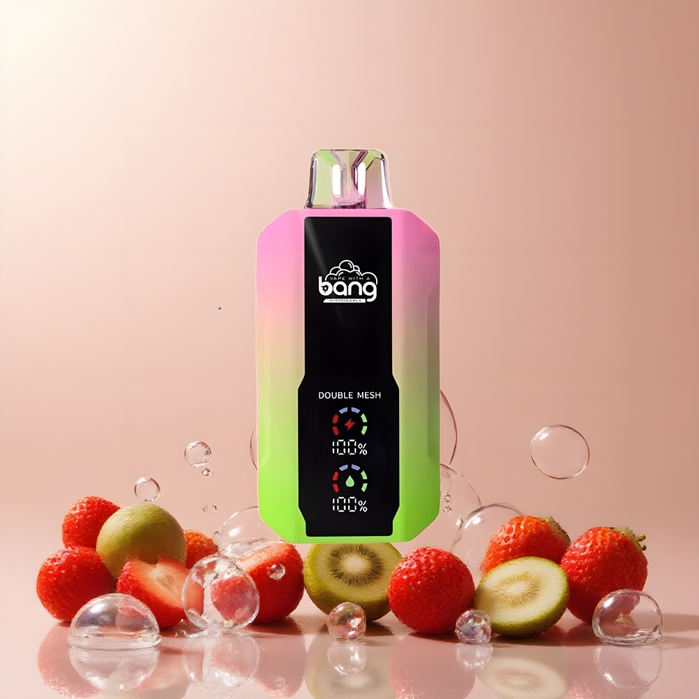 Partihandel Sverige Bang 25000 Puffs Jordgubb Kiwi 30ml Mesh 1.0ohm Type-C