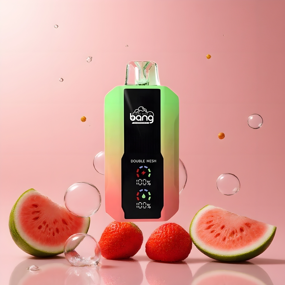 Partihandel Sverige Bang 25000 Puffs Jordgubb Vattenmelon 30ml Type-C