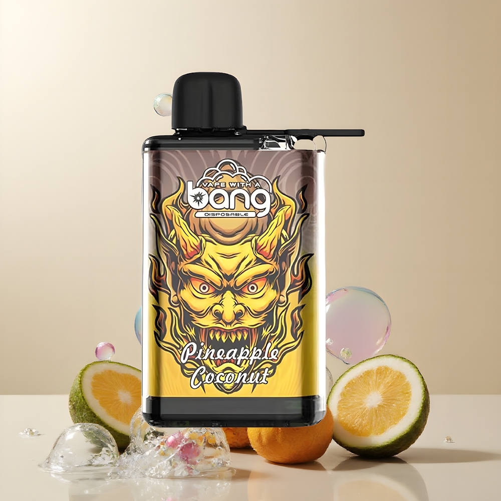 Partihandel Sverige Bang 28000 Puffs Ananas Kokos 30ml 5% 650mAh
