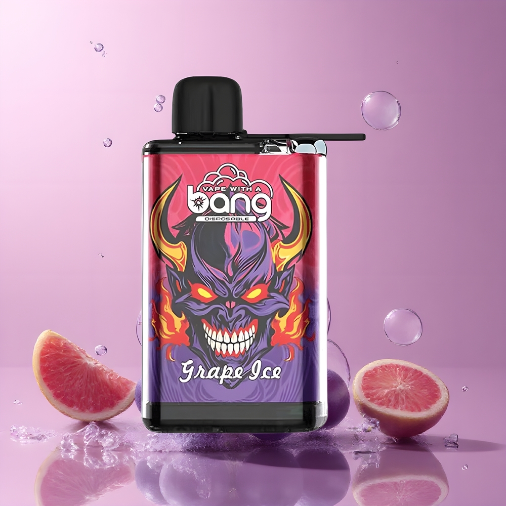 Partihandel Sverige Bang 28000 Puffs Druvis ICE 0% 30ml 650mAh