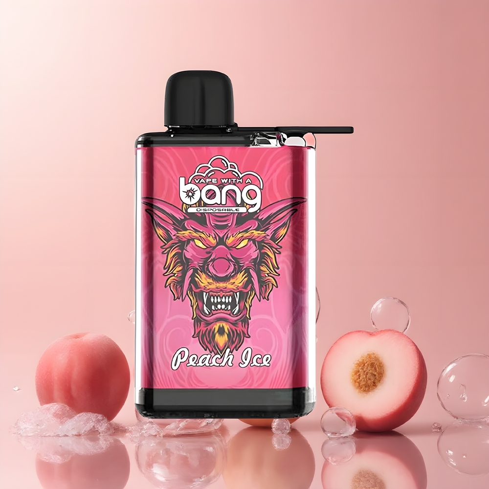 Partihandel Sverige Bang 28000 Puffs Persika Is 0% 30ml 650mAh