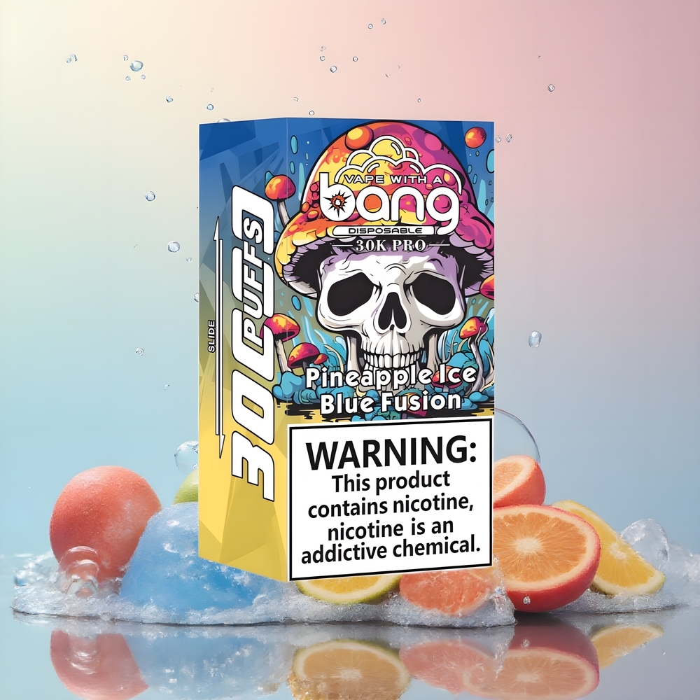Partihandel Sverige Bang 30K Pro 30000 Puffs 36ml Ananas Is & Blå Fusion