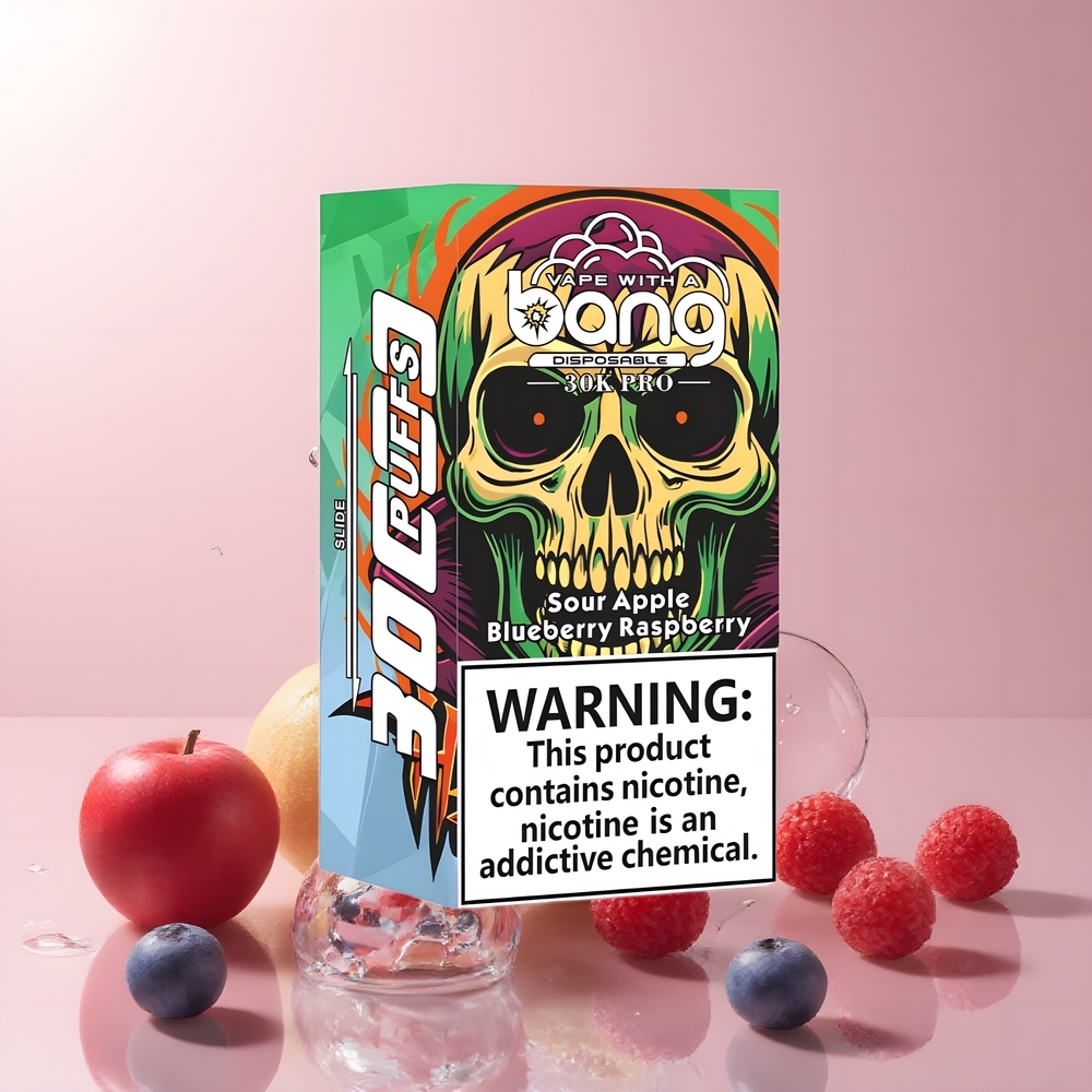 Partihandel Sverige Bang 30K Pro 30000 Puffs 36ml Dual-Smak Sursäpple & Blåbär Hallon
