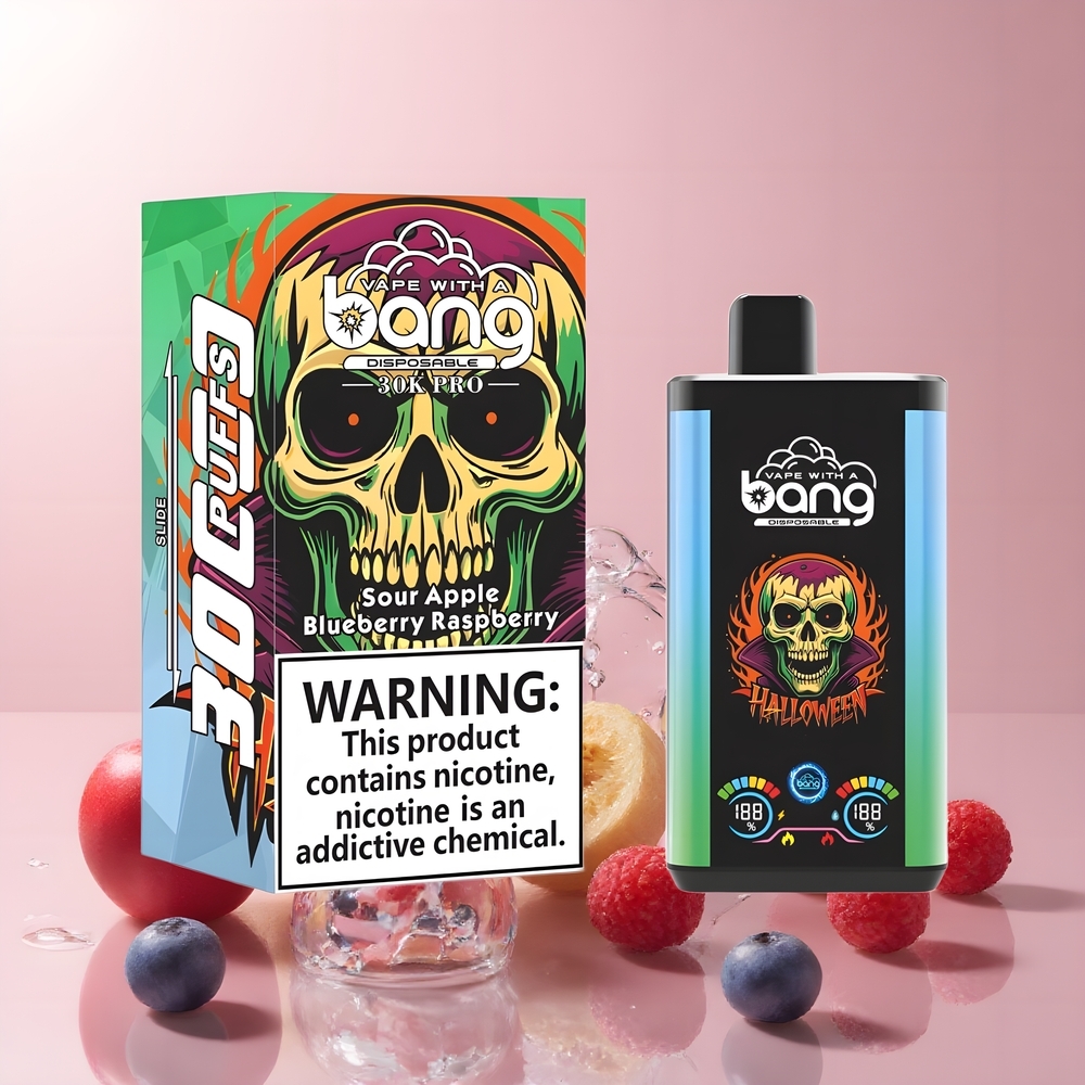 Partihandel Sverige Bang 30K Pro 30000 Puffs 36ml Dual-Smak Sursäpple & Blåbär Hallon