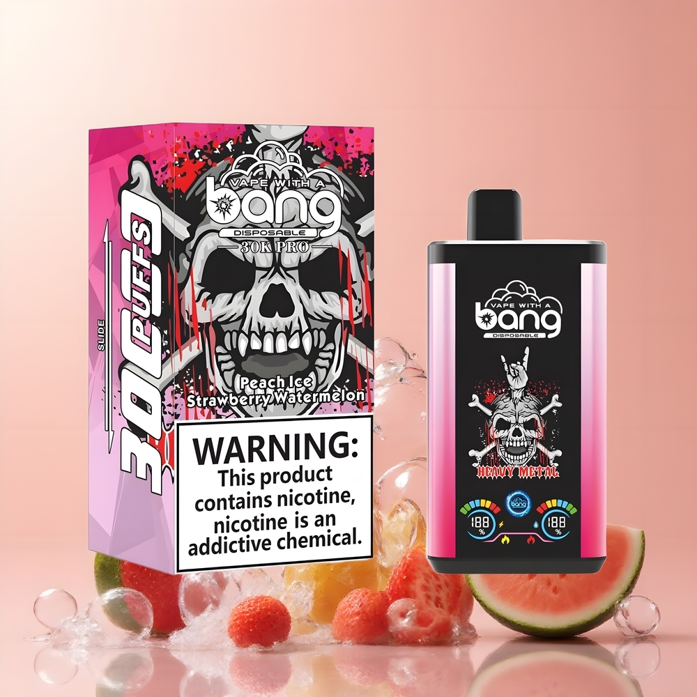 Partihandel Sverige Bang 30K Pro 30000 Puffs 36ml Pejs Is & Jordgubb Vattenmelon