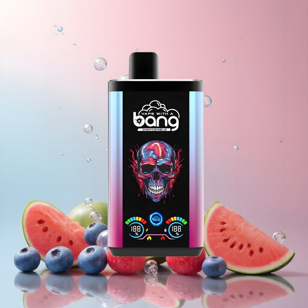 Partihandel Sverige Bang 30K Pro 30000 Puffs Blåbär Körsbär Tranbär & Vattenmelon Bär Boom Dual-Smak System 36ml