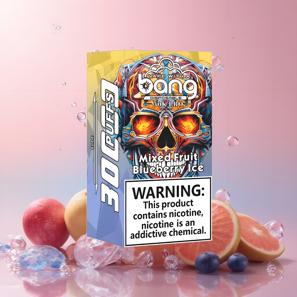 Partihandel Sverige Bang 30K Pro 30000 Puffs Blandad Frukt & Blåbärs Is 36ml 550mAh Dual