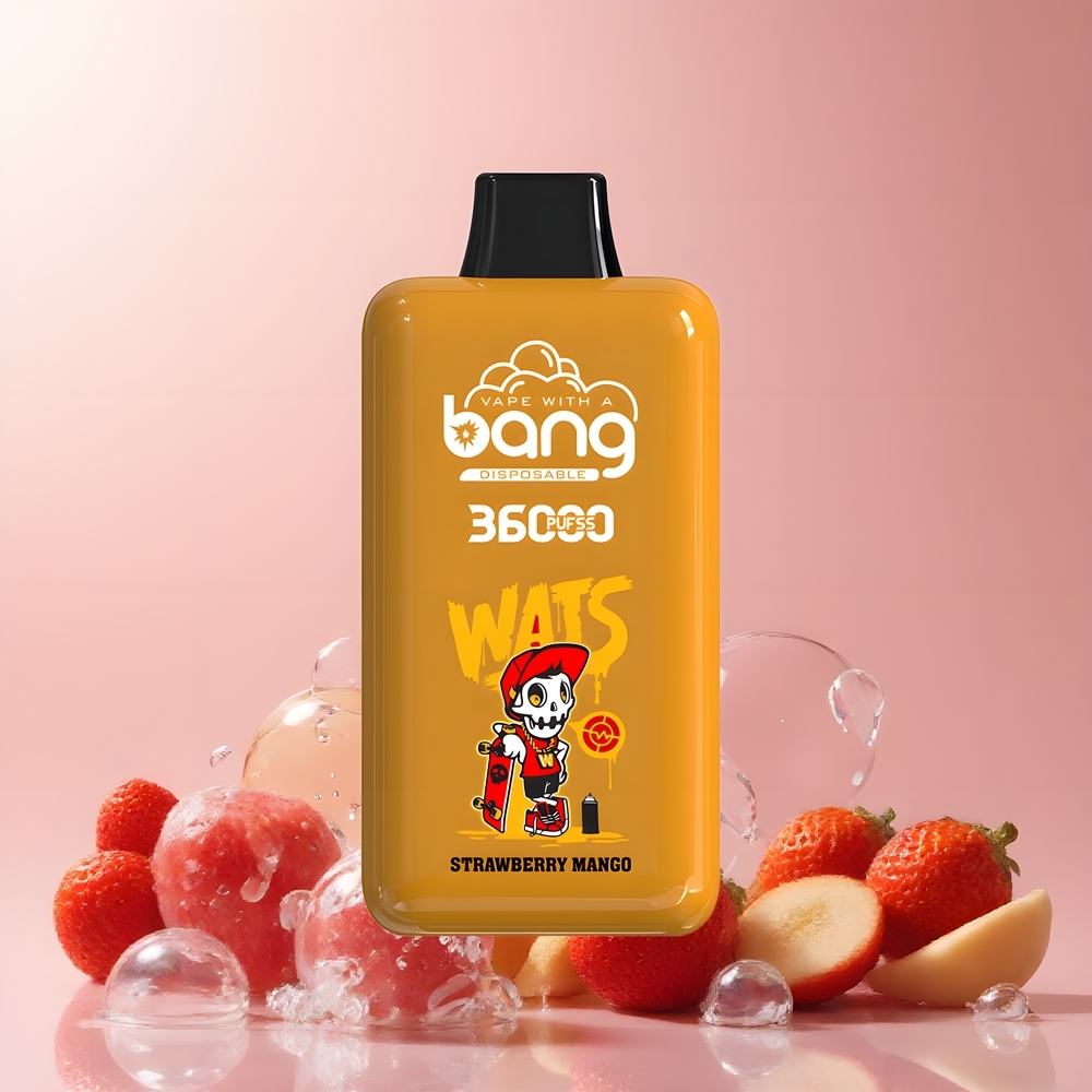 Partihandel Sverige Bang 36000 Power Engångs Jordgubb Mango 36ml 850mAh