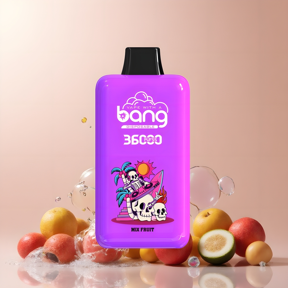 Partihandel Sverige Bang 36000 Power Engångs Vape Flerfrukt 36ml 5% 850mAh