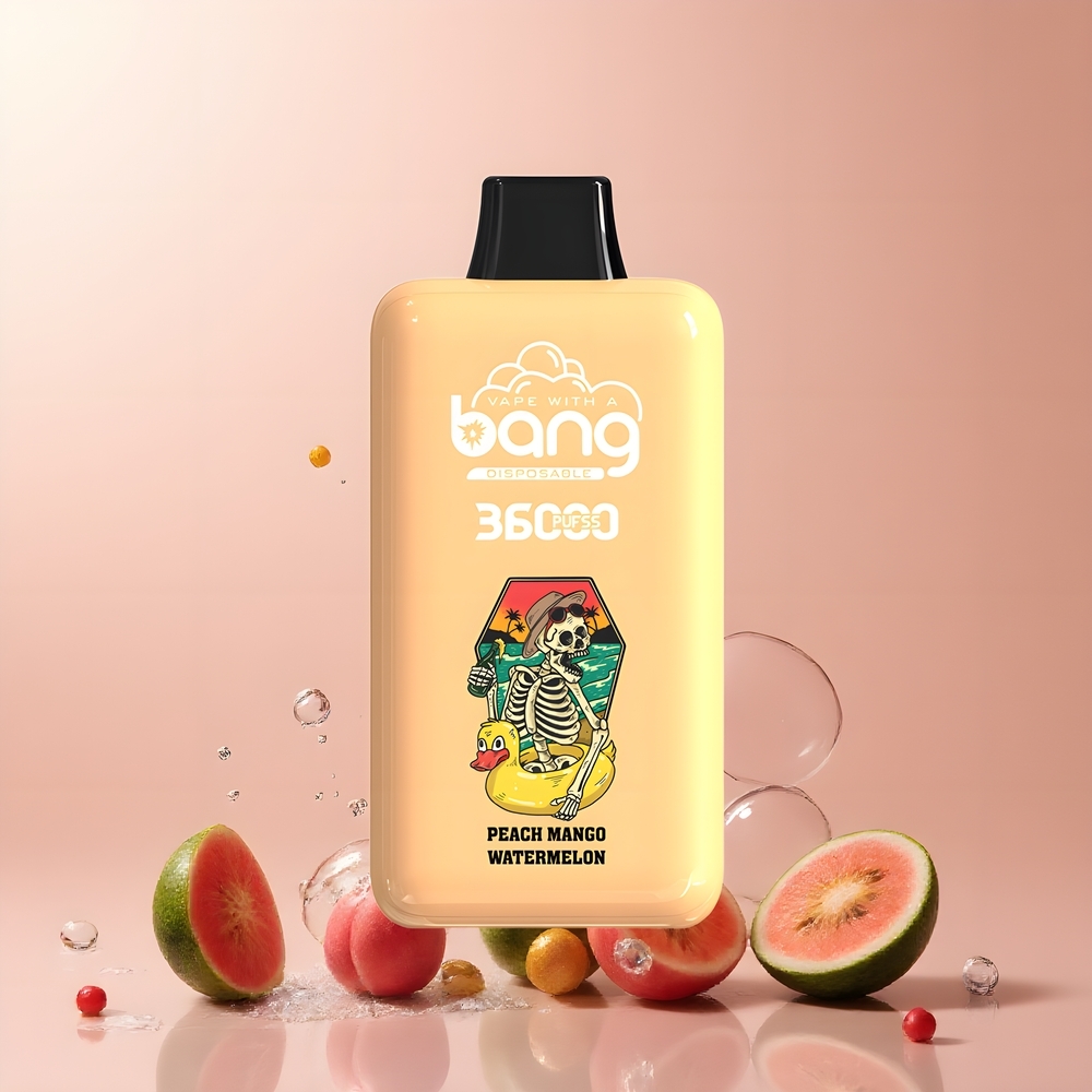 Partihandel Sverige Bang 36000 Power Engångs Vape Persika Mango Vattenmelon 36ml 5%