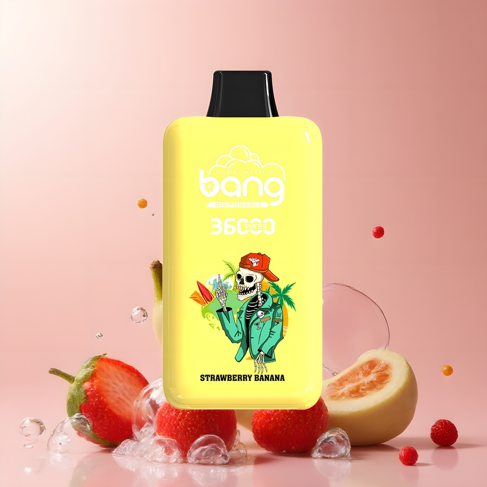 Partihandel Sverige Bang 36000 Power Jordgubb Banan 36ml 5% 850mAh
